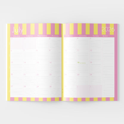 2026 A4 Planning Book - Palm Beach Green