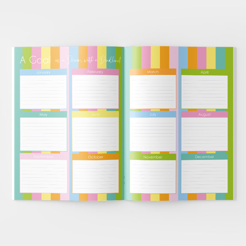 2026 A4 Planning Book - Palm Beach Green