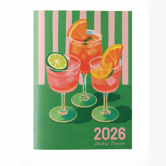 2026 A4 Planning Book - Amalfi Cocktails