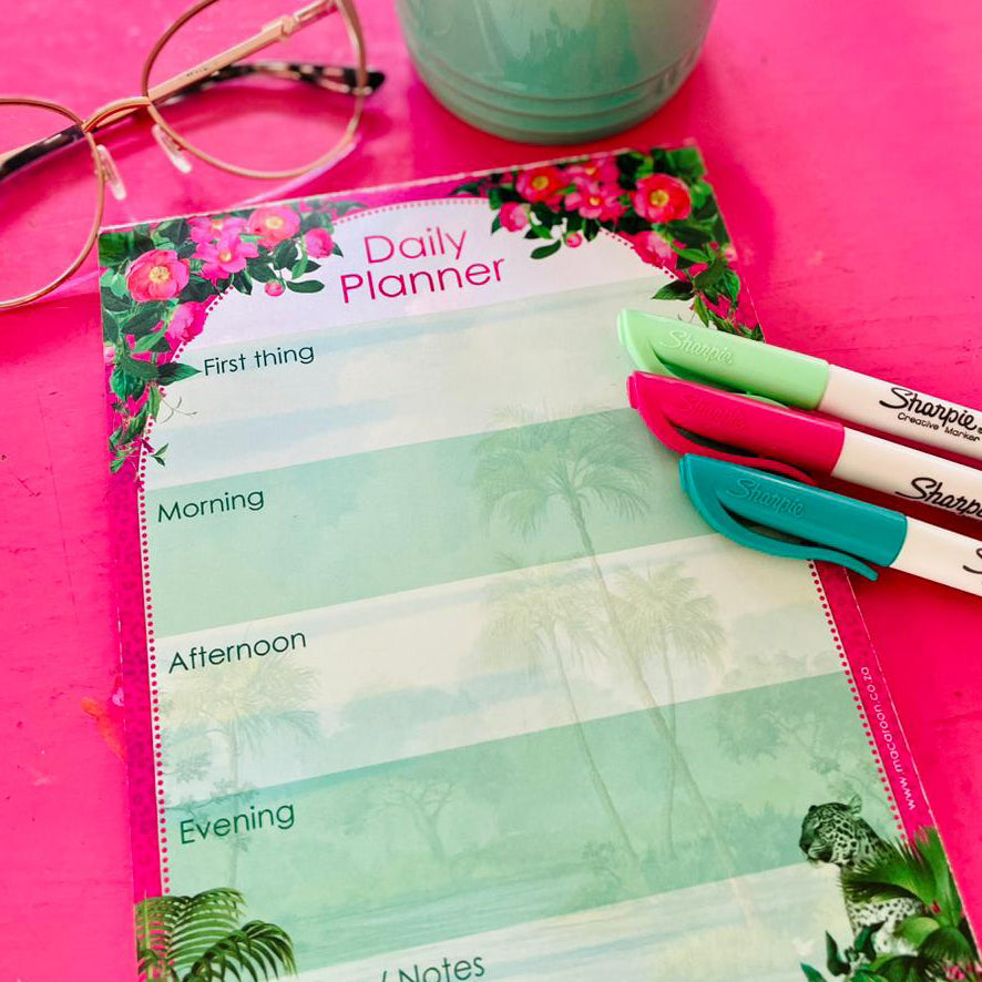 A5 Daily Planner - Cape To Congo - Ruby