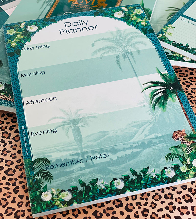 A5 Daily Planner - Cape To Congo - Tanzanite