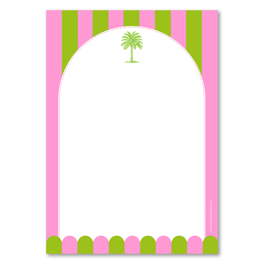 A5 Notepaper - Palm Royale