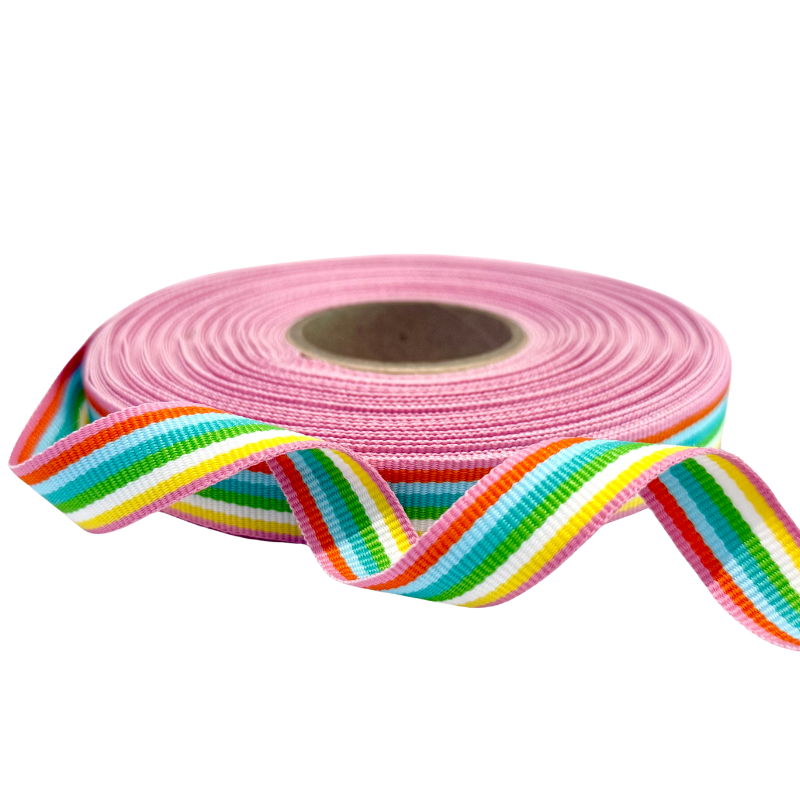 Ribbon Roll - Sorbet Stripe