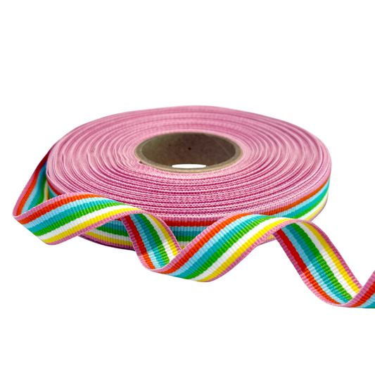 Ribbon Roll - Sorbet Stripe