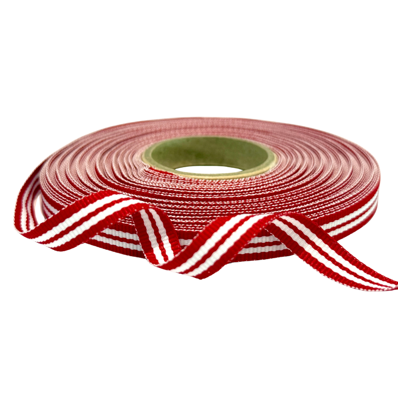 Ribbon Roll - Festive Stripe