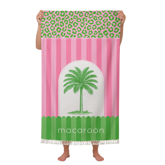 Luxury Beach Towel - Palm Royale