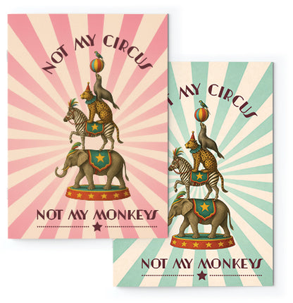 Soft Journal Set - Harlequin Circus