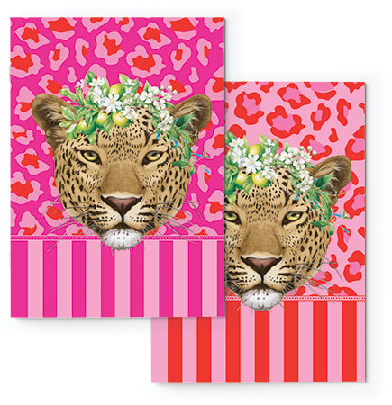 Soft Journal Set - Lumo Leopard - Ruby