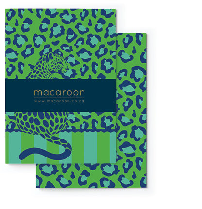 Soft Journal Set - Lumo Leopard - Emerald
