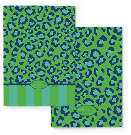 Soft Journal Set - Lumo Leopard - Emerald