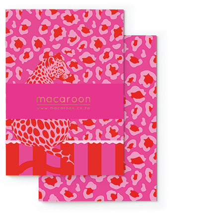 Soft Journal Set - Lumo Leopard - Ruby