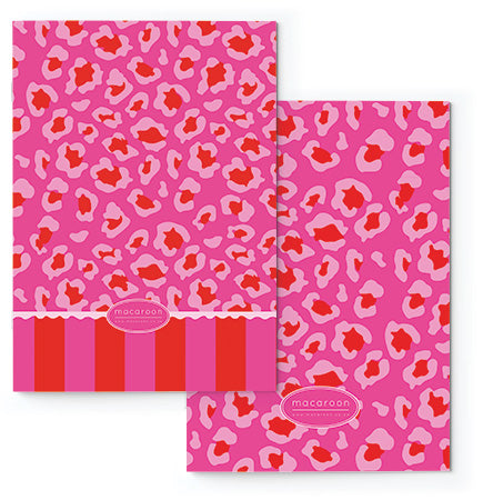 Soft Journal Set - Lumo Leopard - Ruby
