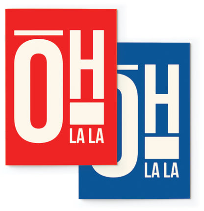 Soft Journal Set - Oh La La La