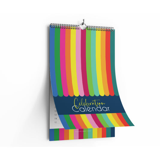 Celebration Calendar - Circus Stripe