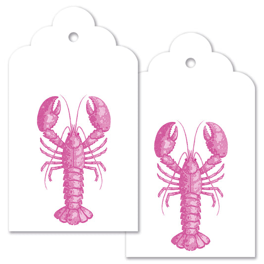Tag Set - Classic Lobster - Pink