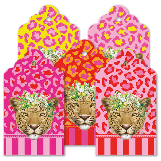 Tag Set - Lumo Leopard - Ruby