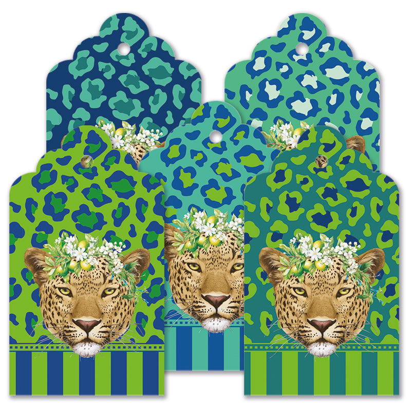 Tag Set - Lumo Leopard - Tanzanite