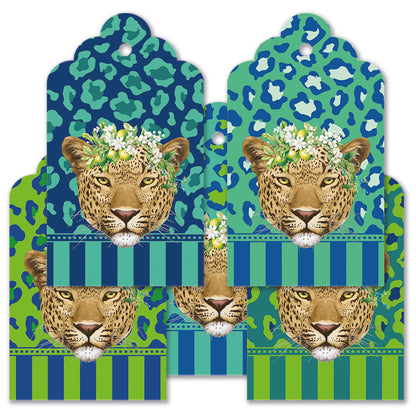 Tag Set - Lumo Leopard - Tanzanite