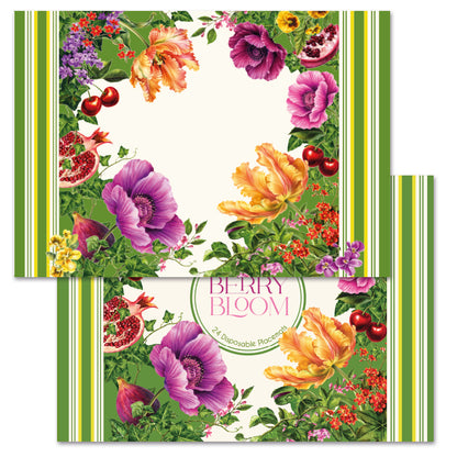 Disposable Placemats - Berry & Bloom