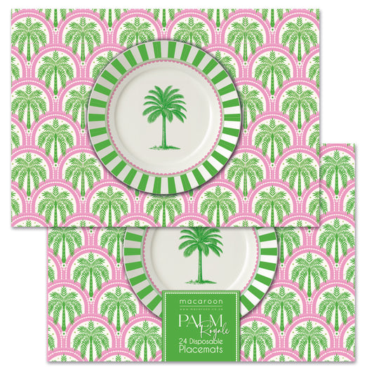 Disposable Placemats - Palm Royale