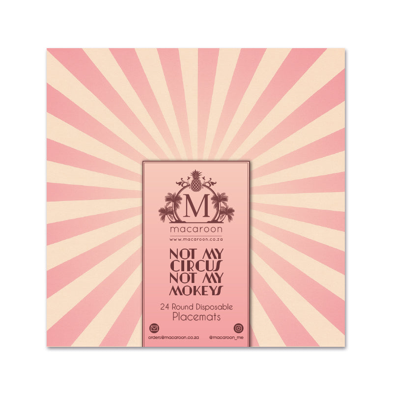 TABLE SETTING PACK - HARLEQUIN CIRCUS
