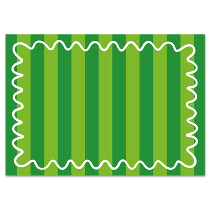 Disposable Placemats - Apple Stripe