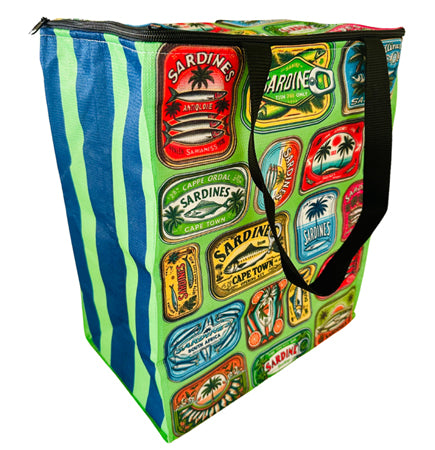 Insulated Cooler Bag - Sun Soaked Sardine