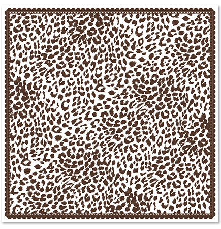 Disposable Luxury Napkins - Leopard - Natural