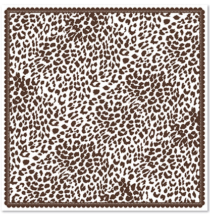 Disposable Luxury Napkins - Leopard - Natural