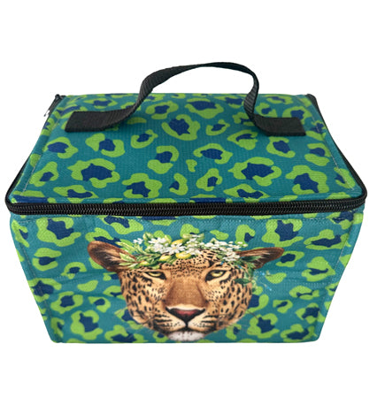 Lunch Cooler Bag - Small - Tanzanite Leopard