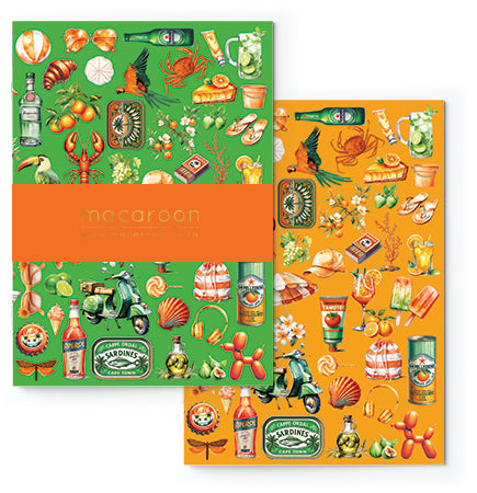 Soft Journal Set - Aperol Shuffle
