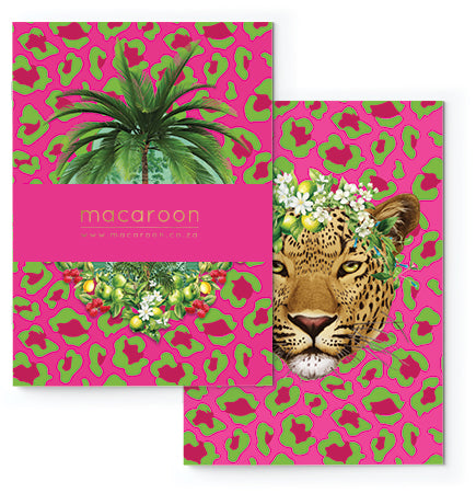 Soft Journal Set - Lumo Ruby Leopard