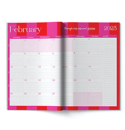 2025 A4 Planning Book - Aperol Shuffle