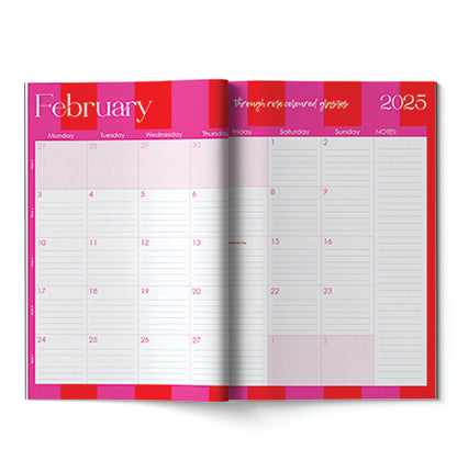 2025 A4 Planning Book - Aperol Shuffle