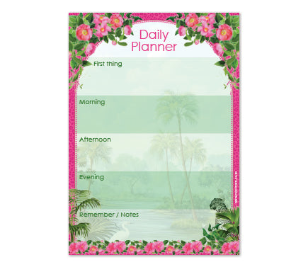 A5 Daily Planner - Cape To Congo - Ruby