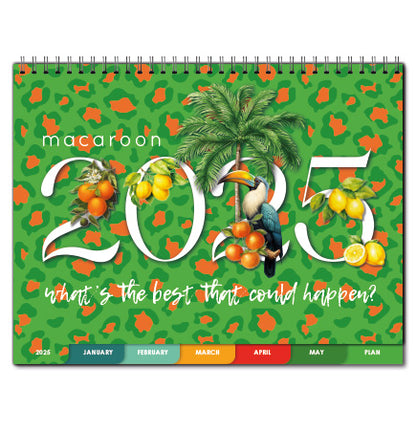 2025 Tabbed A5 Tent Calendar