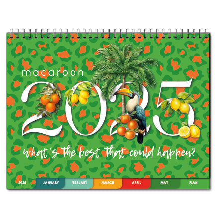 2025 Tabbed A5 Tent Calendar