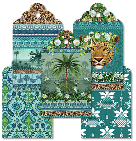 Gift Tag Set - Cape To Congo - Tanzanite