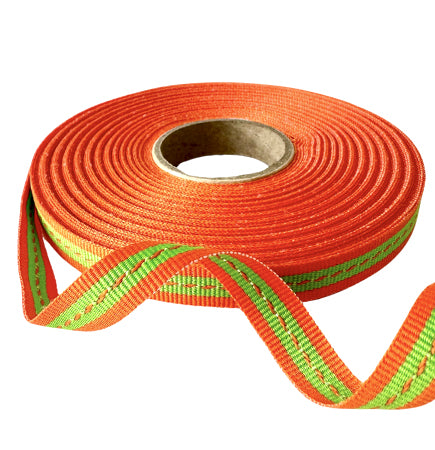 Ribbon Roll - Aperol Ticking
