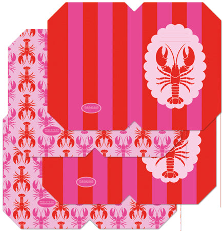 Designer Book Cover Set - Sun Soaked Lobster