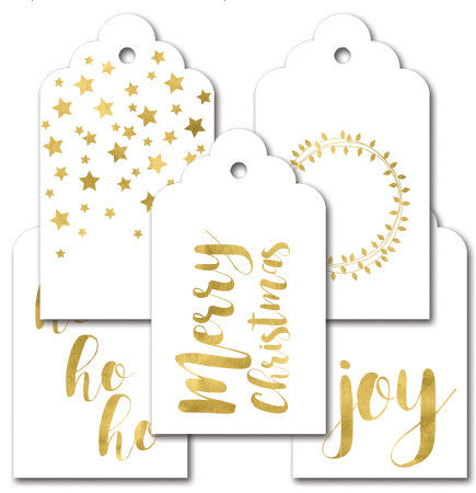 Gold Foil - Festive Greetings