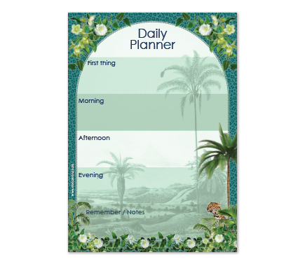 A5 Daily Planner - Cape to Congo - Tanzanite