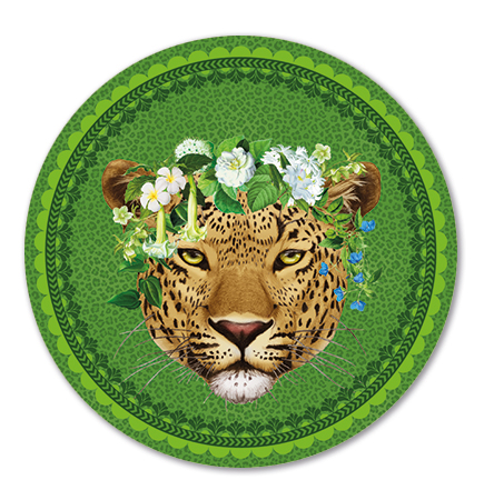 Licence Disc Sticker - Cape to Congo - Emerald Wreath