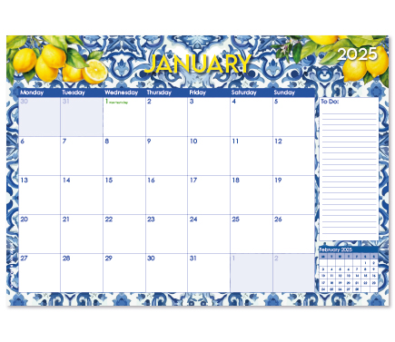 2025 Desk Calendar - Sicilian Citrus - Search Results