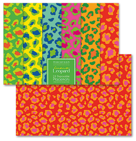 Disposable Placemats - Lumo Leopard