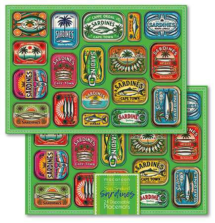 Disposable Placemats - Sun Soaked Sardines - Search Results