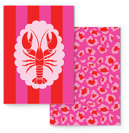 Soft Journal Set - Sun Soaked Lobster
