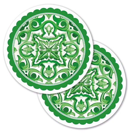 Disposable Coaster Set - Sicilian Citrus Green - Search Results