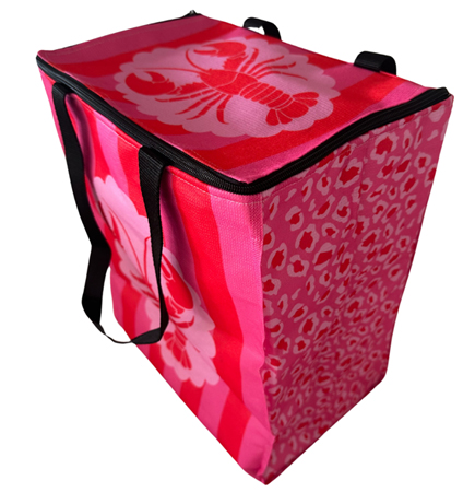 Recycled Cooler Bag - Sun Soaked Lobster