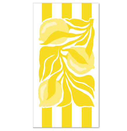 Disposable Slim Luxury Napkins - Citrus - Yellow - Search Results